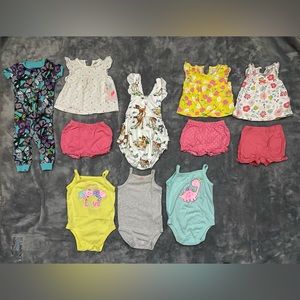 Summer Baby Girl Bundle Size 6-9
Months